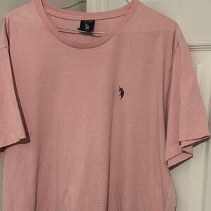 U.S. Polo Assn. Light Pink Short Sleeve Tee